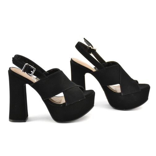 Sandalia Cruzada Tacon