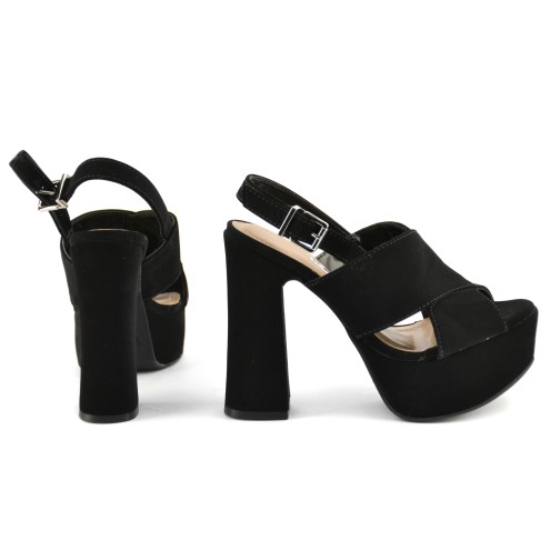 Sandalia Cruzada Tacon