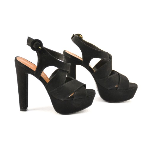 Sandalia Tiras Tacon