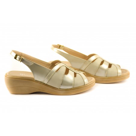 Sandalia Faja De Cuero