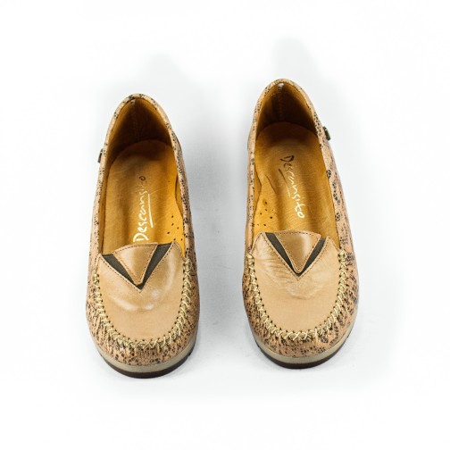 Mocasin Reptil de Cuero