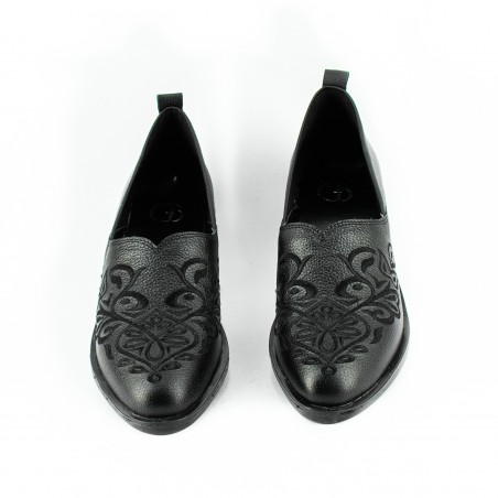 Zapato Elastico de Cuero