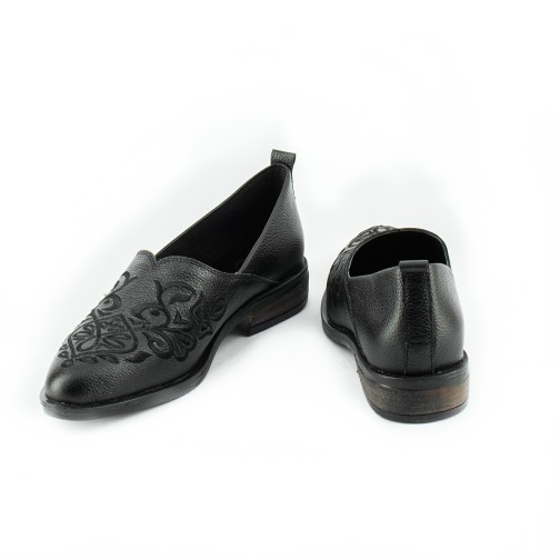 Zapato Elastico de Cuero