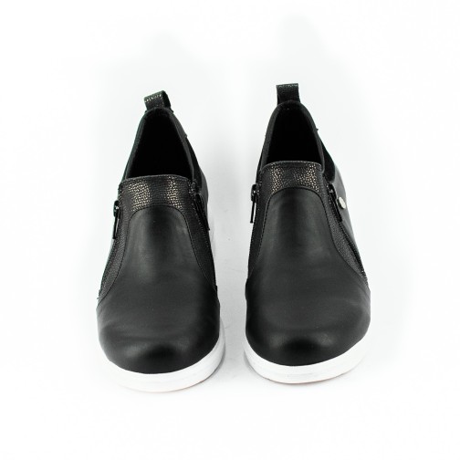 Zapato 2 Cierre de Cuero