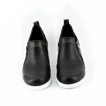 Zapato 2 Cierre de Cuero