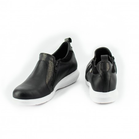 Zapato 2 Cierre de Cuero