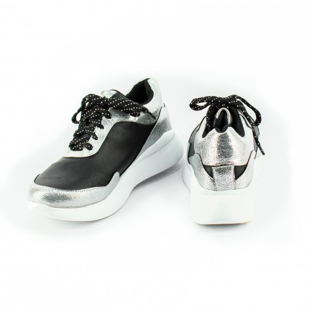 Zapatilla Cordon Eco Cuero