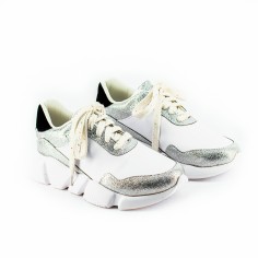 Zapatilla Cordon Eco Cuero