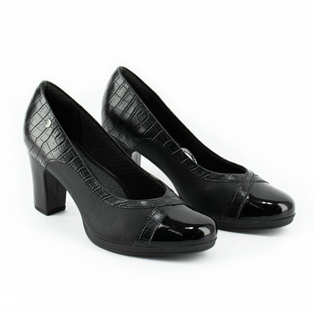 Zapato Clasico Croco Eco Cuero