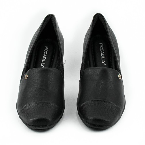 Zapato Elastico Aplique Eco Cuero