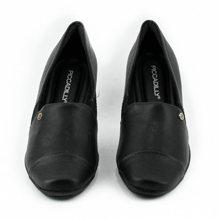 Zapato Elastico Aplique Eco Cuero