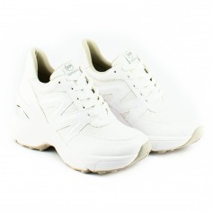 Zapatilla Cordon Eco Cuero