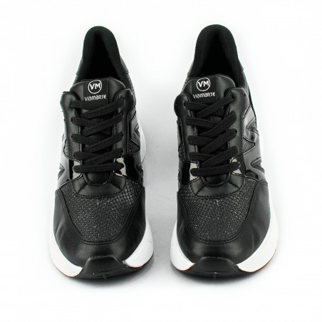 Zapatilla Cordon Eco Cuero