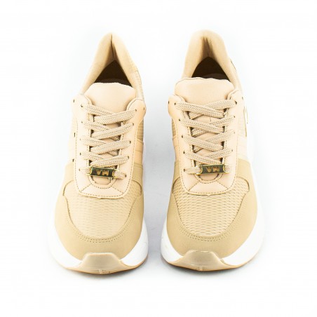 Zapatilla Cordon Eco Cuero