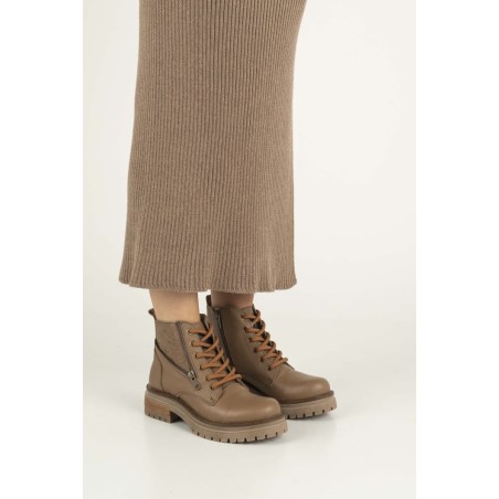 Borcego con Cierre Zeus Marron