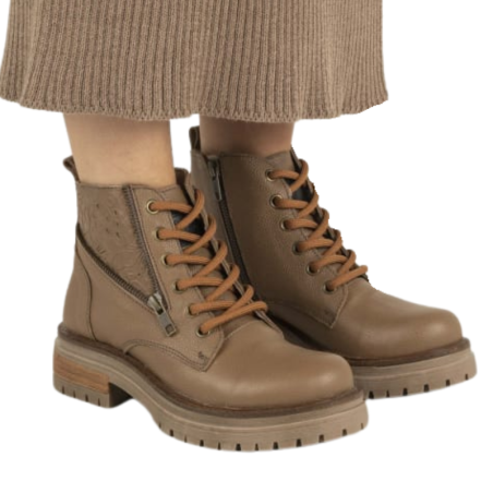 Borcego con Cierre Zeus Marron