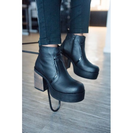 Botineta Donna Cuero