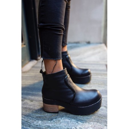 Botineta Donna Cuero