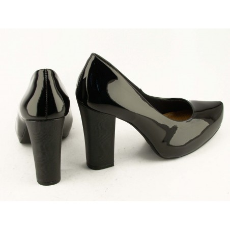 Zapato Clásico Plataforma Charol