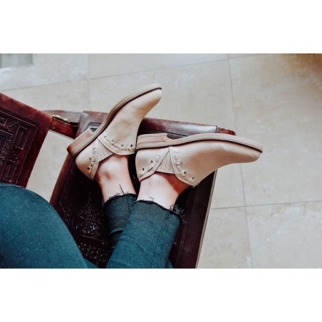 Zapato Pamapa de Cuero