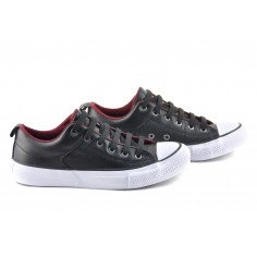 Zapatilla De Cuero Cordon 2