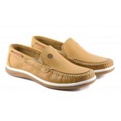 Zapato De Cuero Elastico