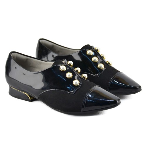 Zapato Charolado Tacon