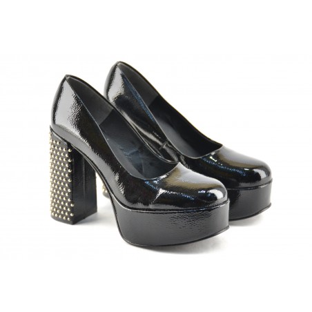 Zapato De Charol Plataforma