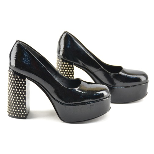 Zapato De Charol Plataforma