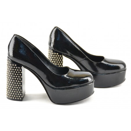 Zapato De Charol Plataforma