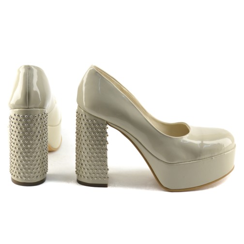 Zapato De Charol Plataforma