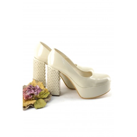 Zapato De Charol Plataforma